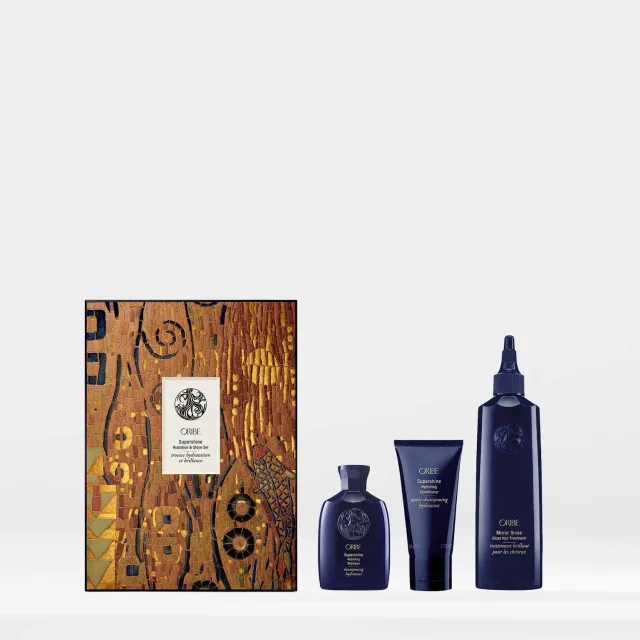 Oribe Supershine Hydration & Shine Haar-Set 3-teilig feuchtigkeitsspendend