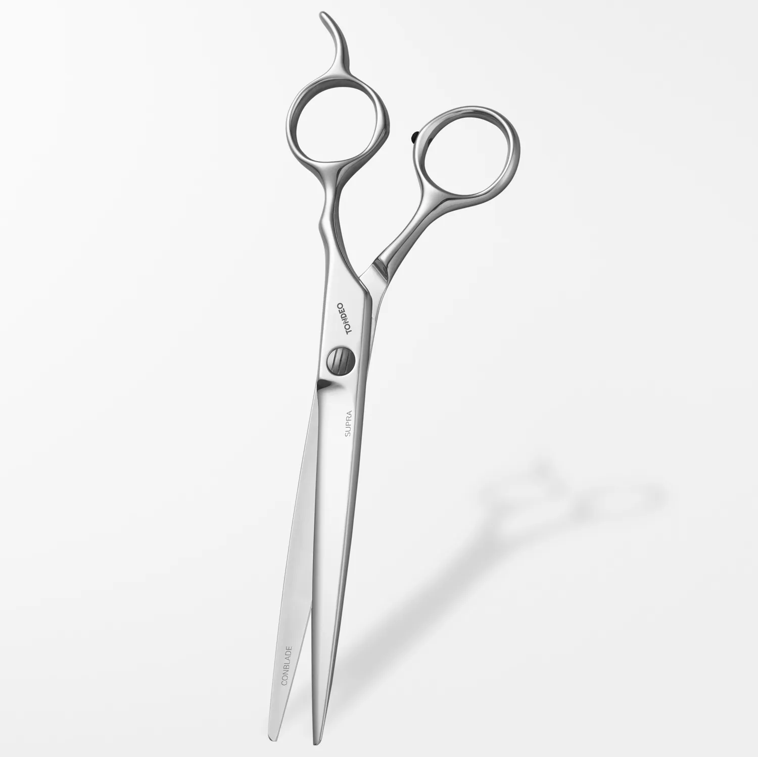 Tondeo Supra 6.0 Haarschere Silber Conblade Allrounder