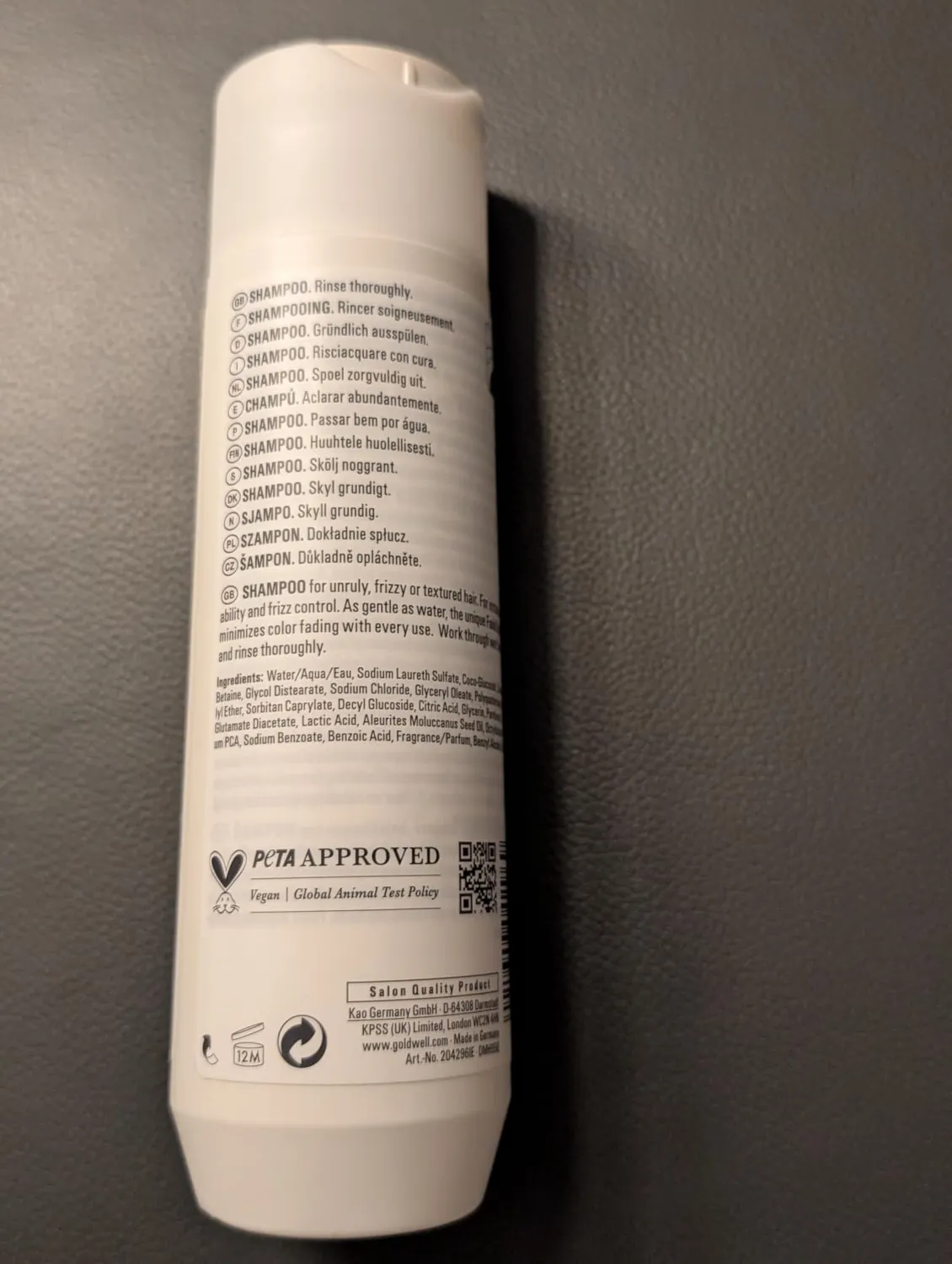 Goldwell Dualsenses Just Smooth Shampoo 1 l Anti-Frizz