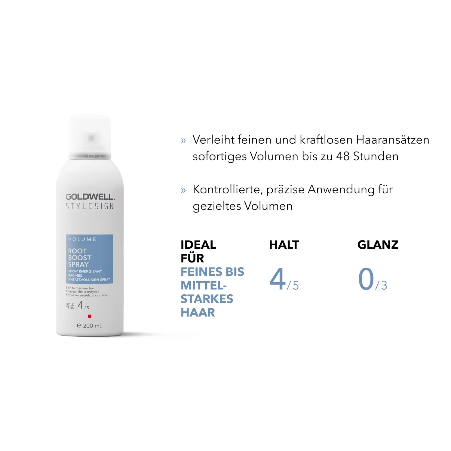 Goldwell StyleSign Volumen Spray Ansatzspray 200 ml feines Haar