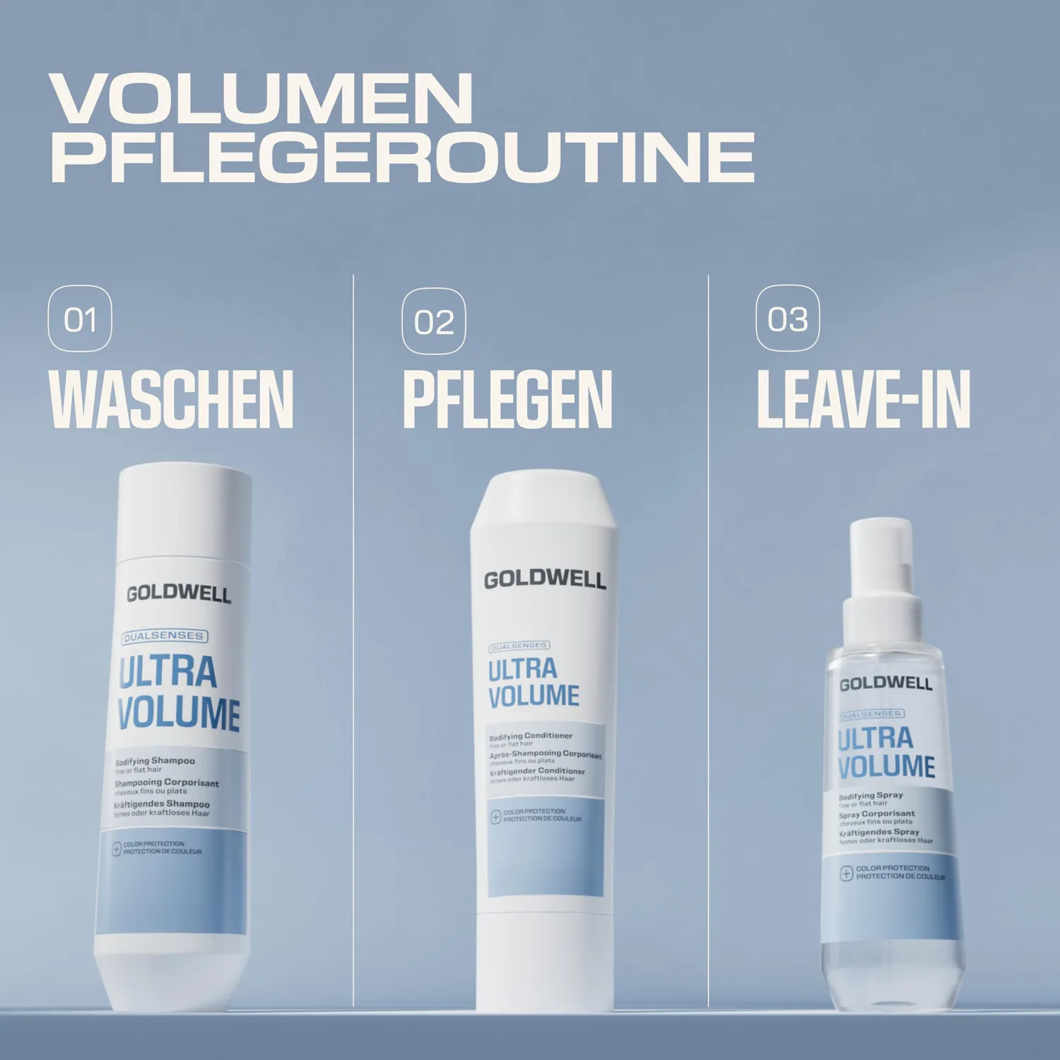 Goldwell Dualsenses Ultra Volume Shampoo 1 l feines Haar
