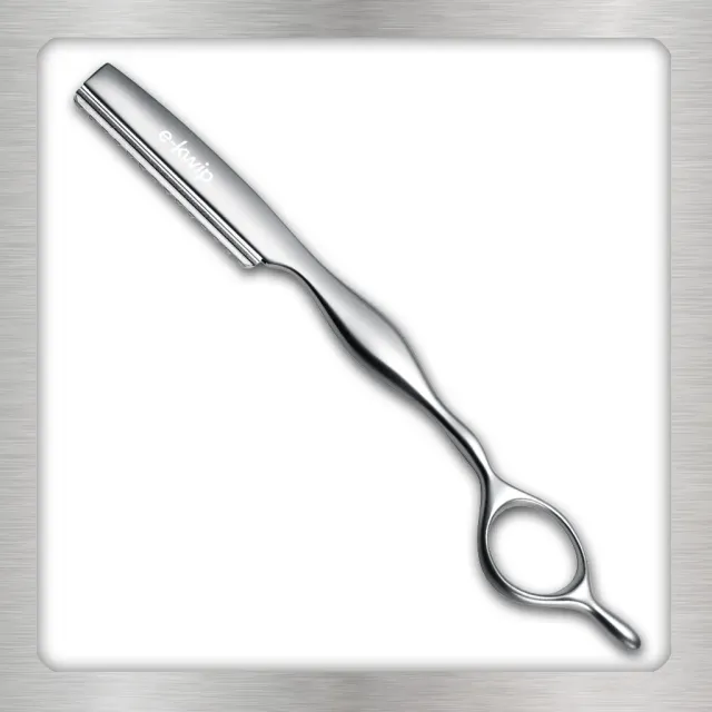 e-kwip Razor Rasiermesser matt Silber