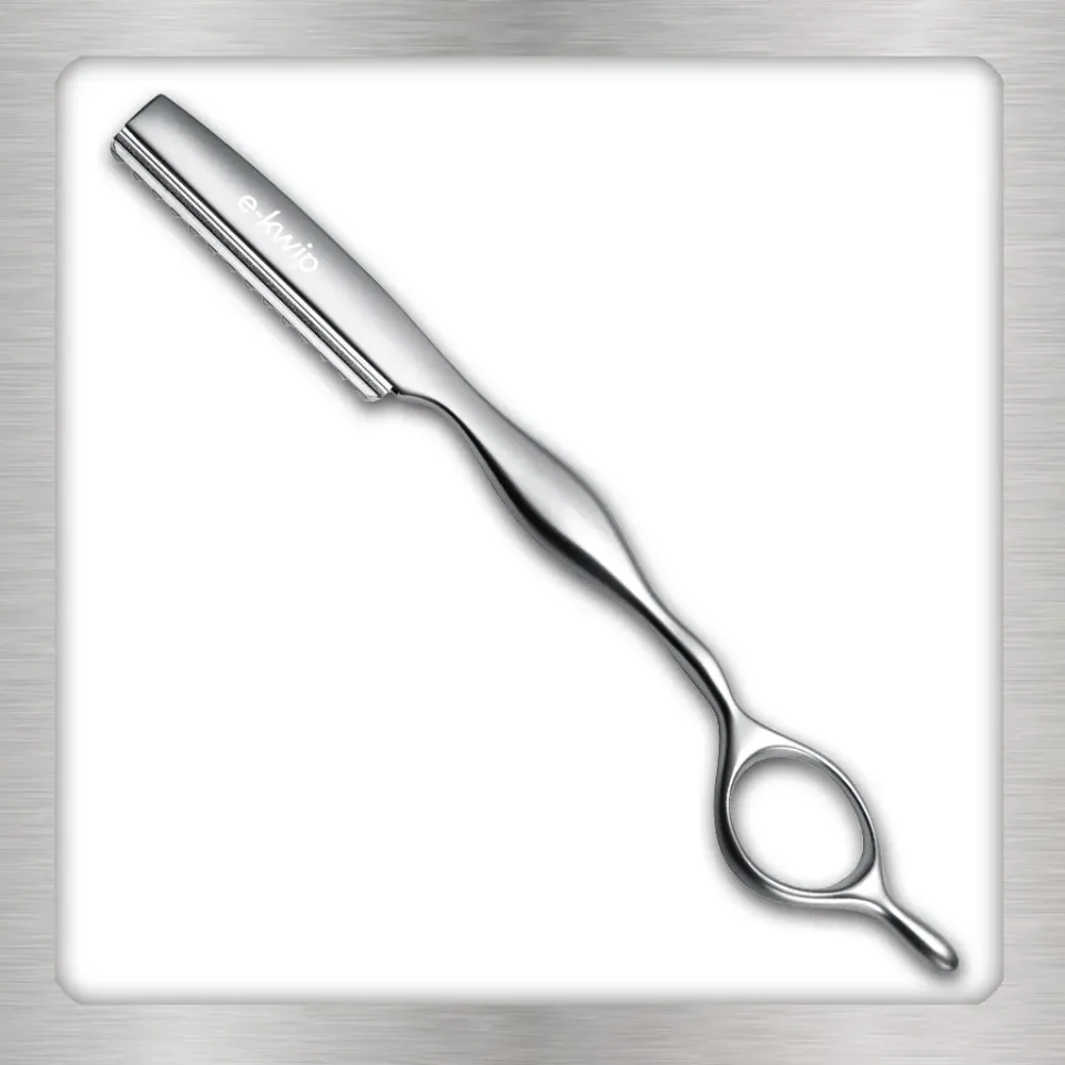 e-kwip Razor Rasiermesser matt Silber