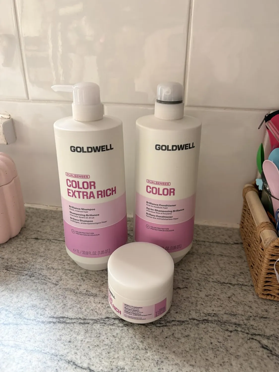 Goldwell Dualsenses Color Extra Rich Shampoo 1 l dickes Haar