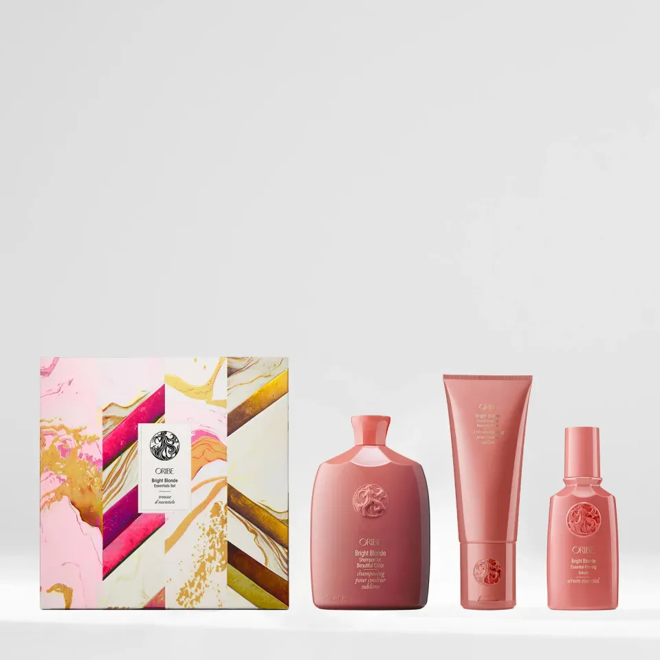 Oribe Bright Blonde Essentials Haarset 3-teilig Blond