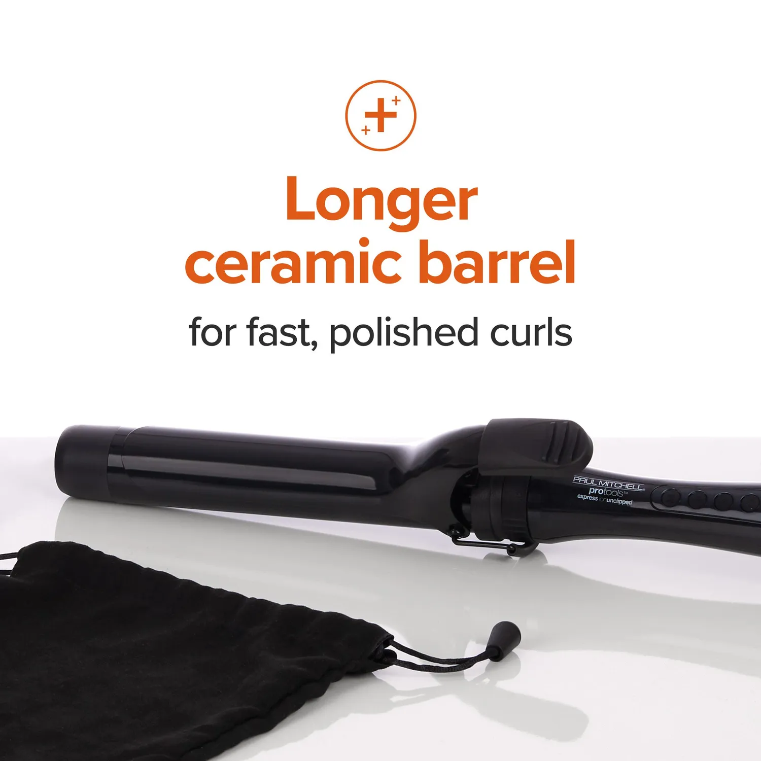 Paul Mitchell Express Ion Clipped Lockenstab 32mm Keramik abnehmbar