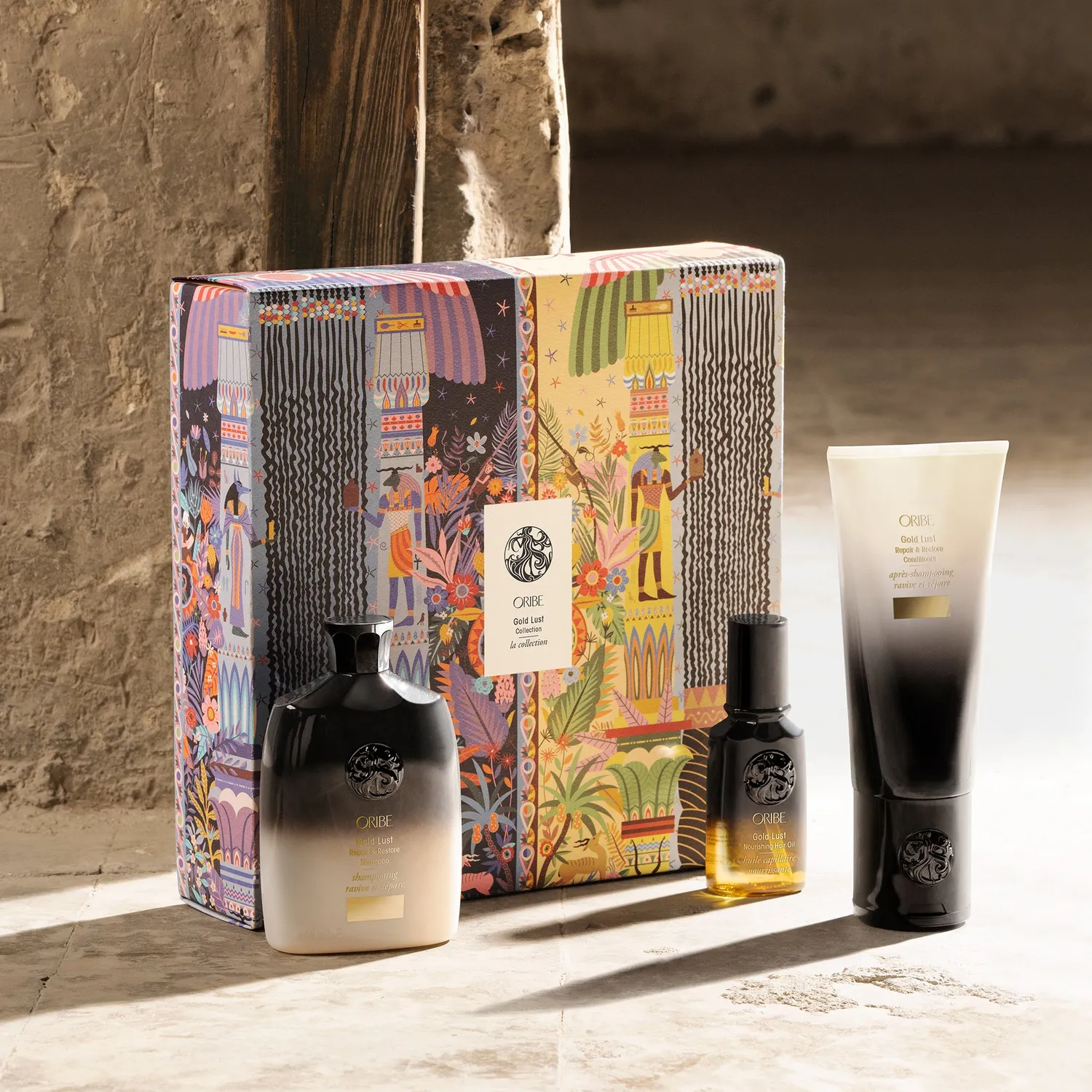 Oribe Gold Lust Collection Haarpflege-Set Normal reparierend