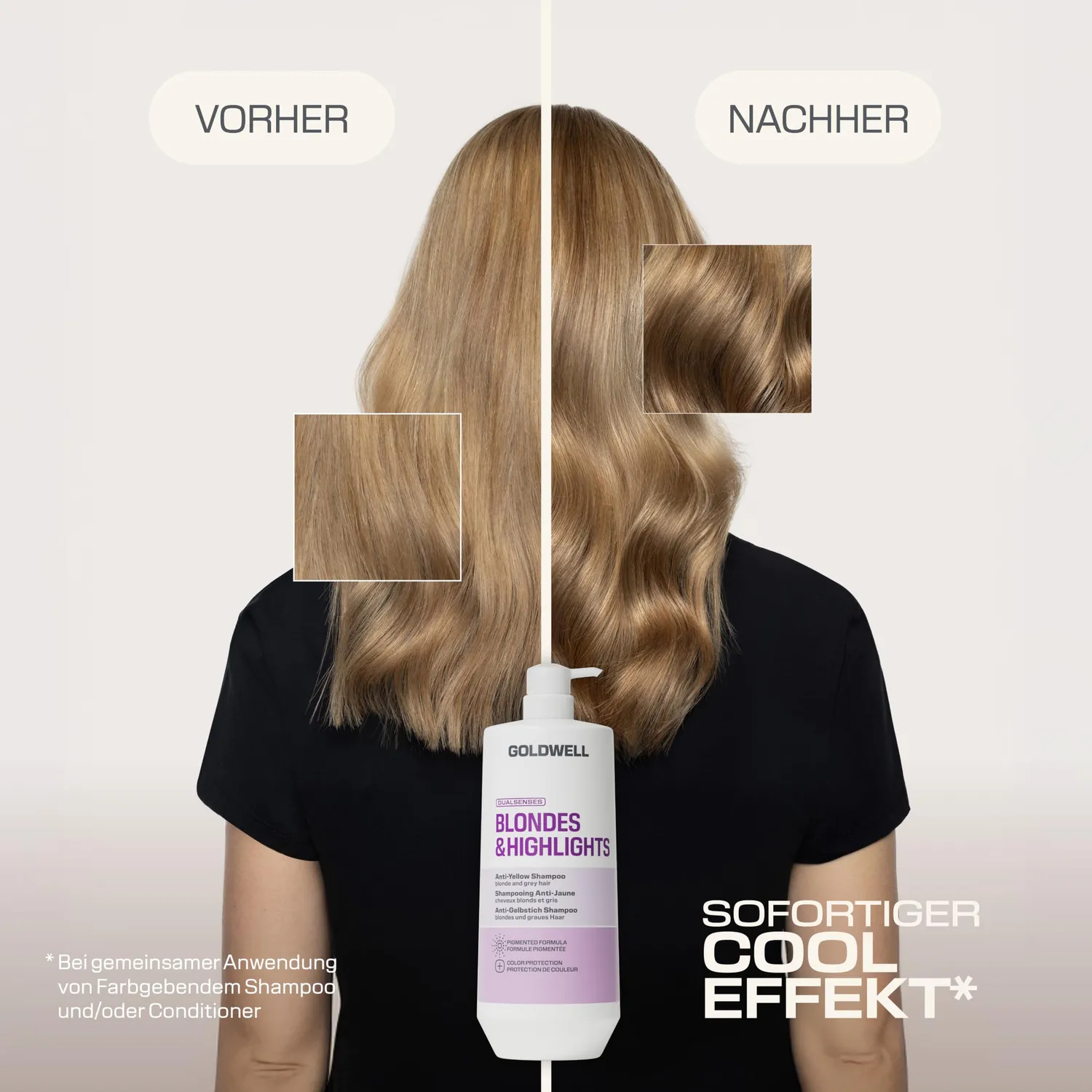 Goldwell Dualsenses Blondes & Highlights Shampoo 1 l Anti-Gelbstich