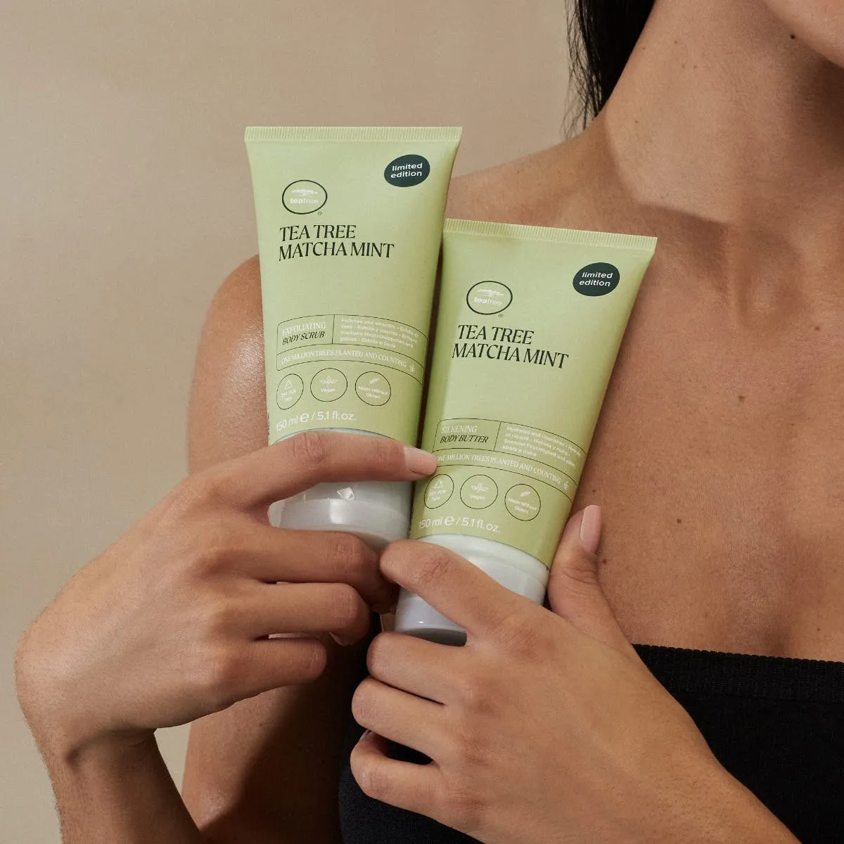 Paul Mitchell Tea Tree Matcha Mint Körperset 2x 5.1 oz.
