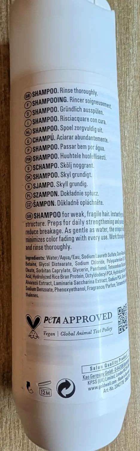 Goldwell Dualsenses Bond Pro Shampoo 1L Kräftigung