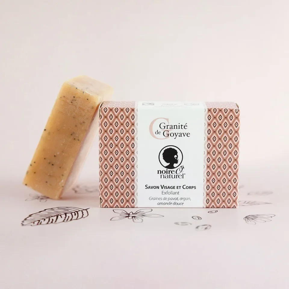 Noireônaturel Granité de Goyave Peeling-Seife Bio 10%