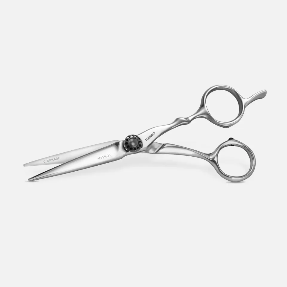 Tondeo Mythos 6.0 Haarschere Silber Offset Vanadium