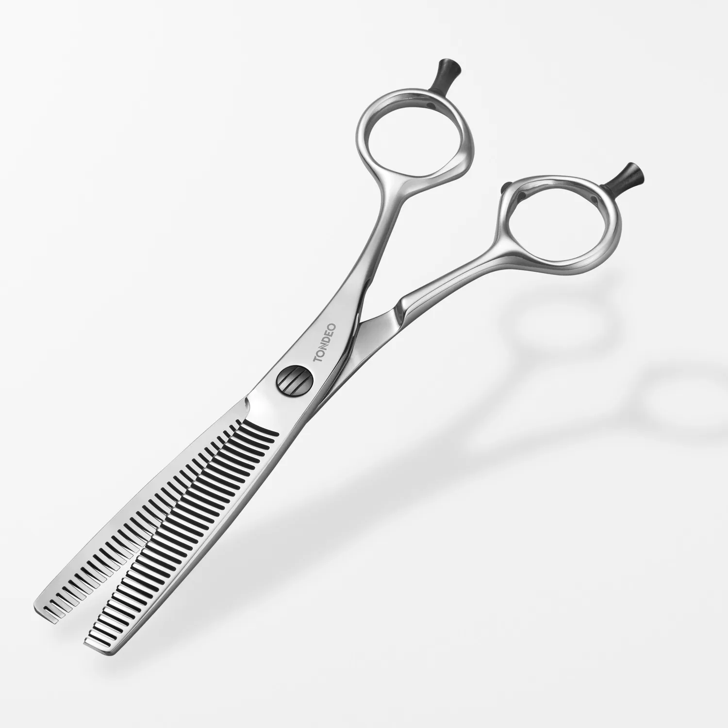 Tondeo Supra Doppeleffi Modellierschere Silber Zweiseitig