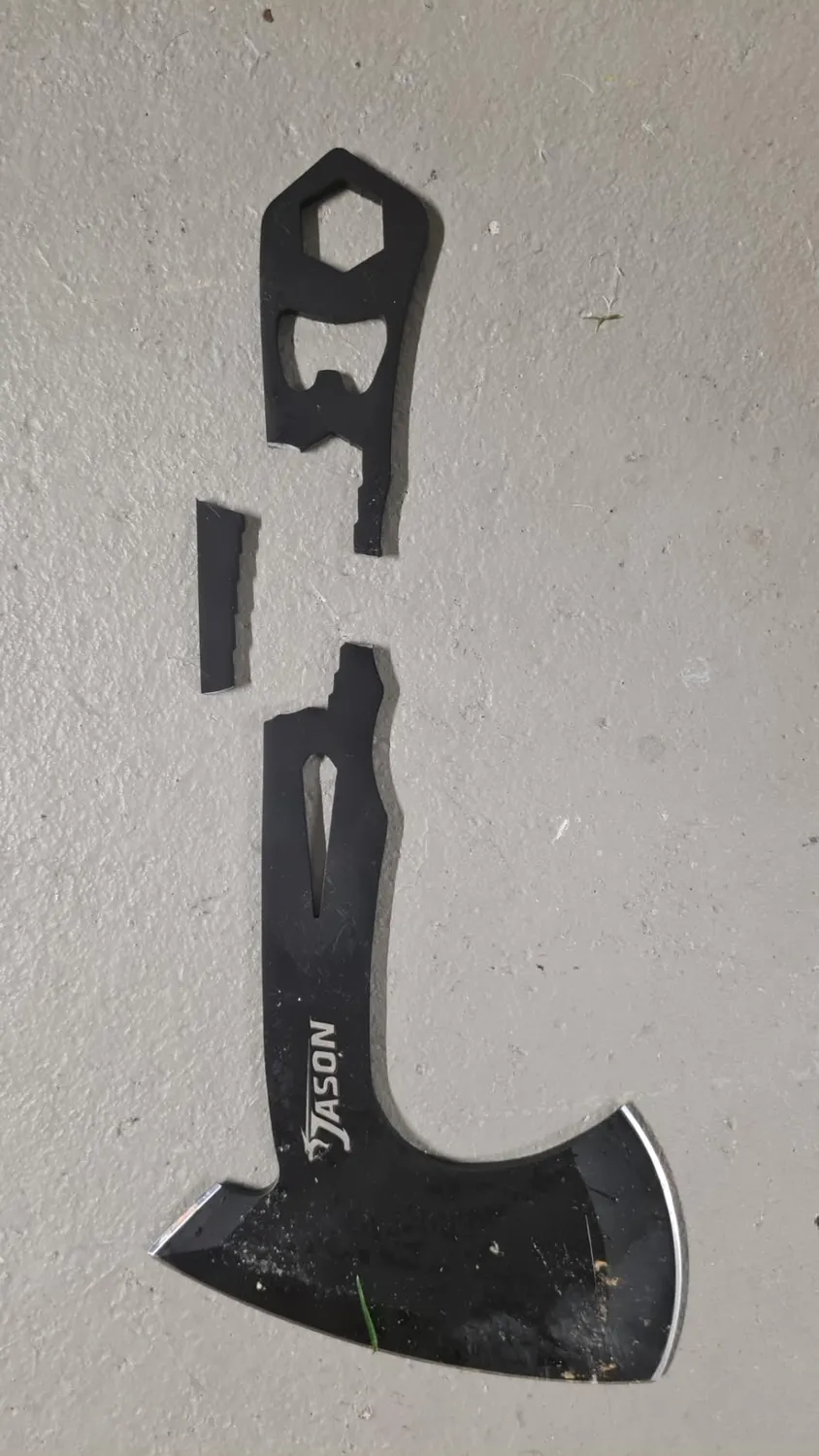 Jason Camping Axt Set Beil 3 Stück 26 cm Edelstahl