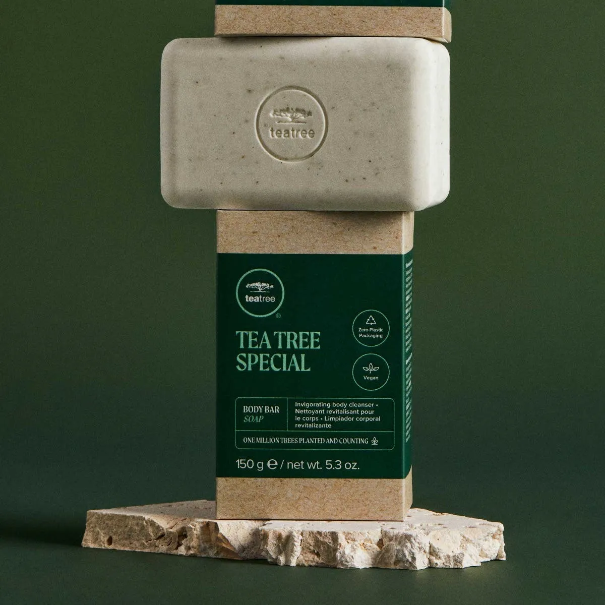 Paul Mitchell Tea Tree Body Bar Seifenstück 150 g Peeling