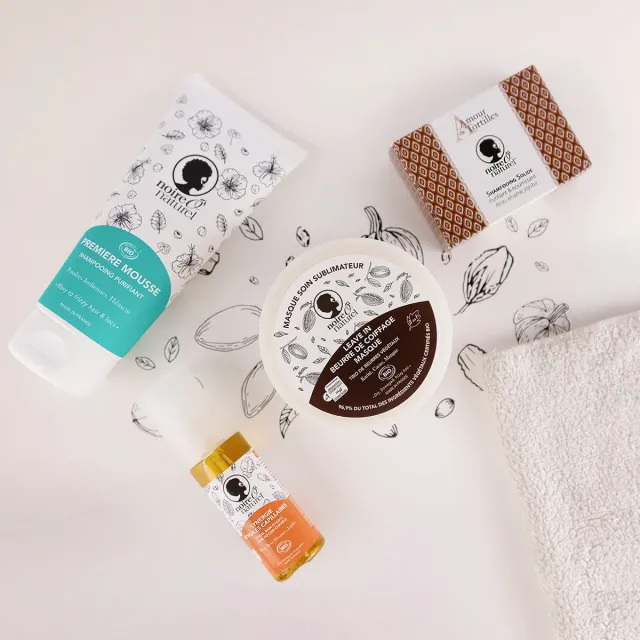 Noireônaturel Signature Kit Routine Capillaire Premium Haarpflegeset 5-teilig Afrohaare