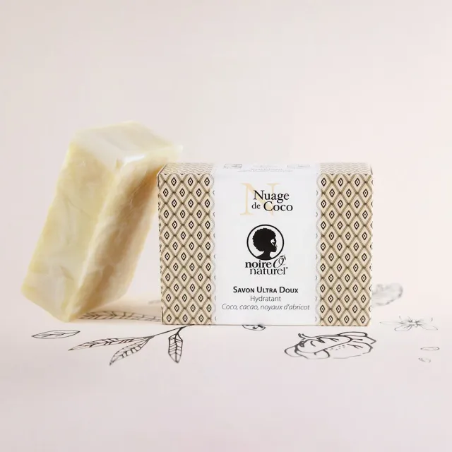 Noireônaturel Nuage de Coco feste Seife Bio ohne Parfum
