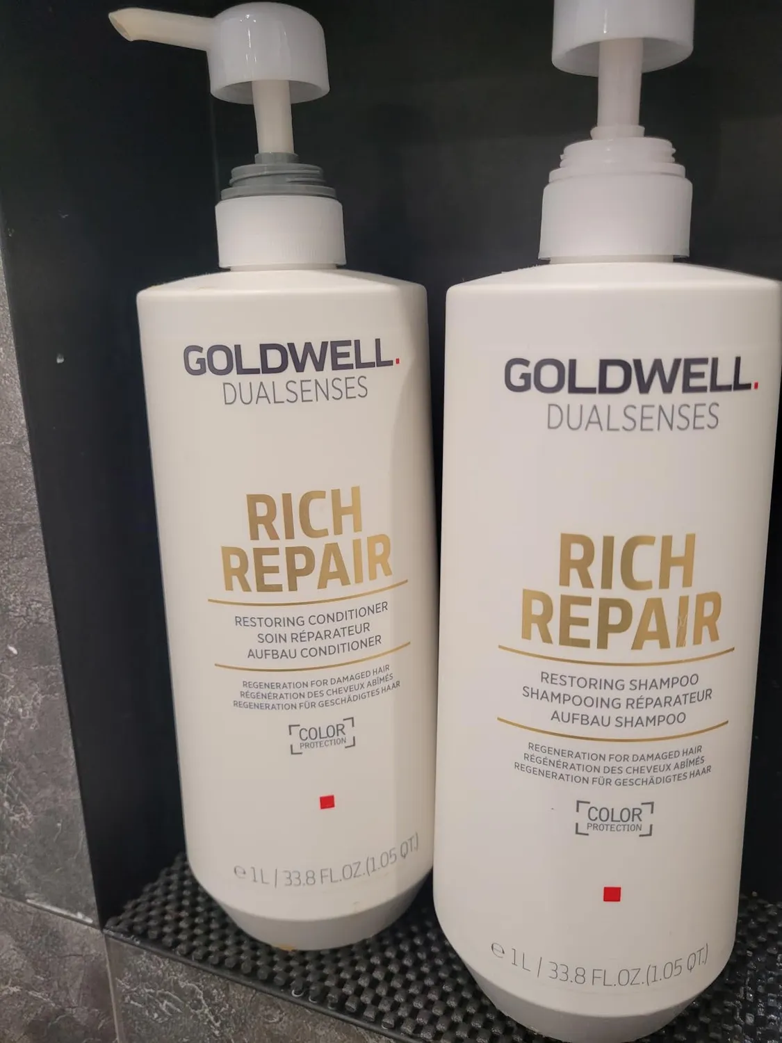 Goldwell Dualsenses Rich Repair Shampoo 250 ml geschädigt