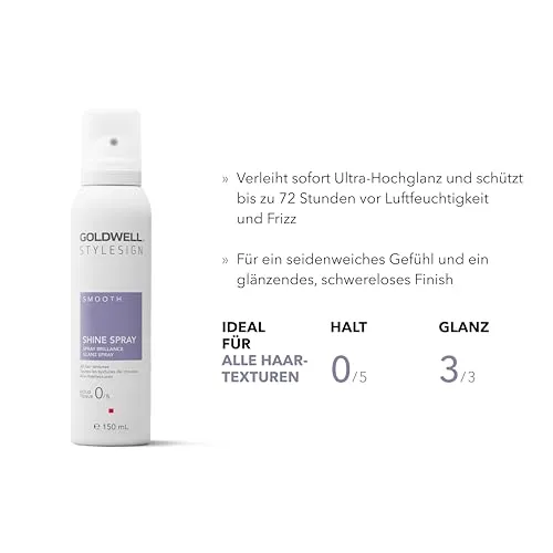 Goldwell StyleSign Smooth Glanzspray 150 ml mit Frizz-Schutz