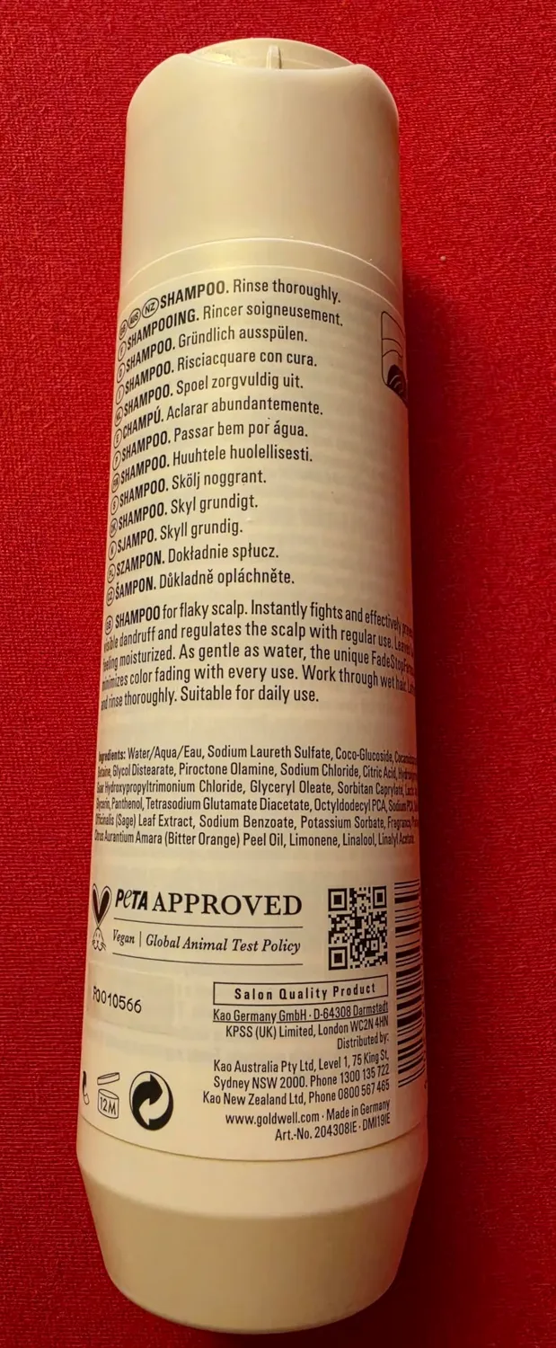 Goldwell Dualsenses Scalp Specialist Anti-Schuppen-Shampoo 250 ml