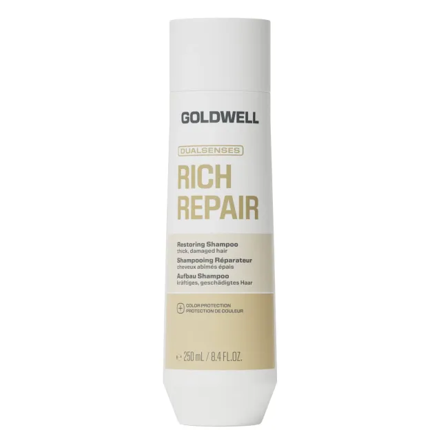 Goldwell Dualsenses Rich Repair Shampoo 250 ml geschädigt