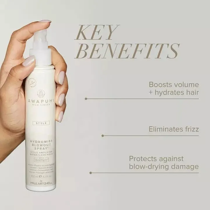 Paul Mitchell Awapuhi HydroMist Blowout Spray 150 ml Volumen