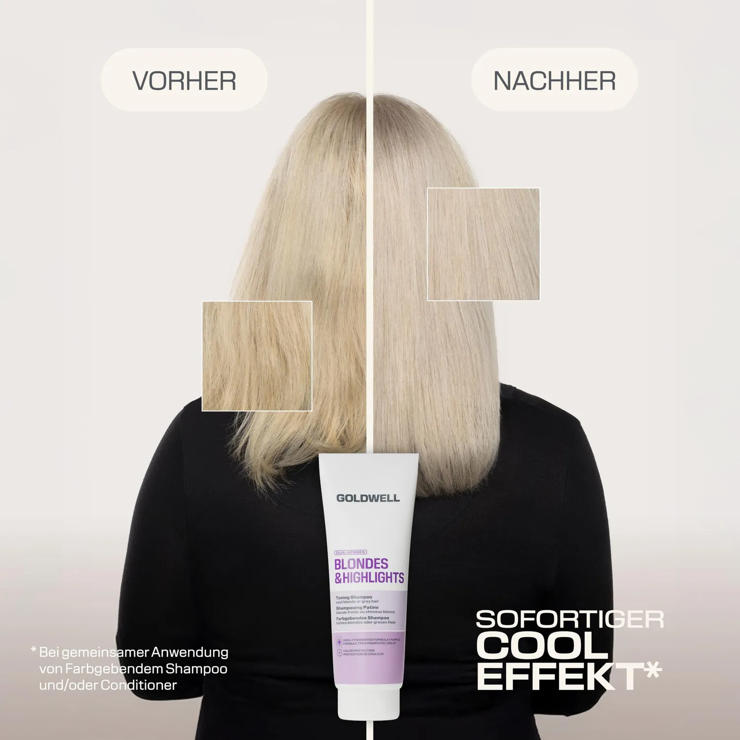 Goldwell Dualsenses Blondes & Highlights Shampoo Kühles Blond Neu