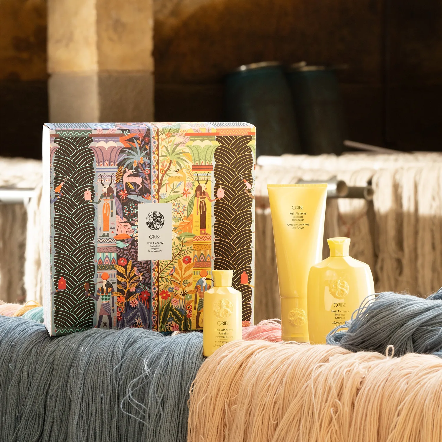 Oribe Hair Alchemy Collection Haarpflegeset 3-teilig stärkend