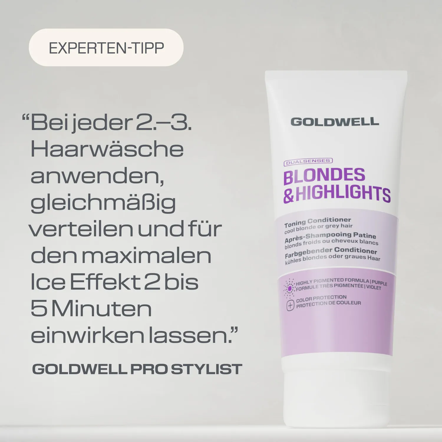 Goldwell Dualsenses Blondes Highlights Conditioner Silber Neue Formulierung