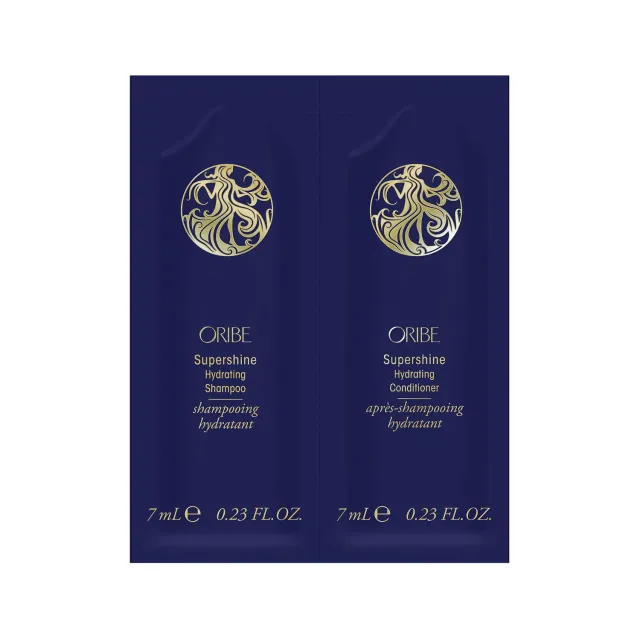 Oribe Supershine Shampoo Conditioner Sachet Probe