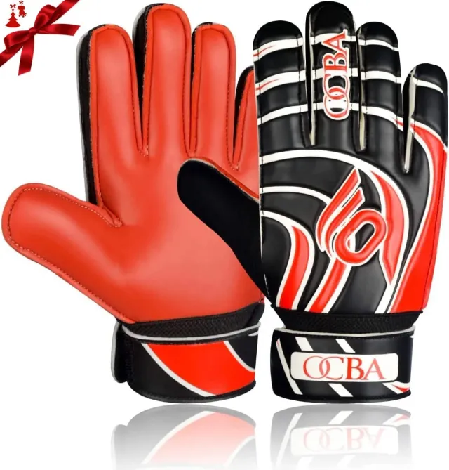 OCBA Torwarthandschuhe Kinder Super Grip Stoßschutz