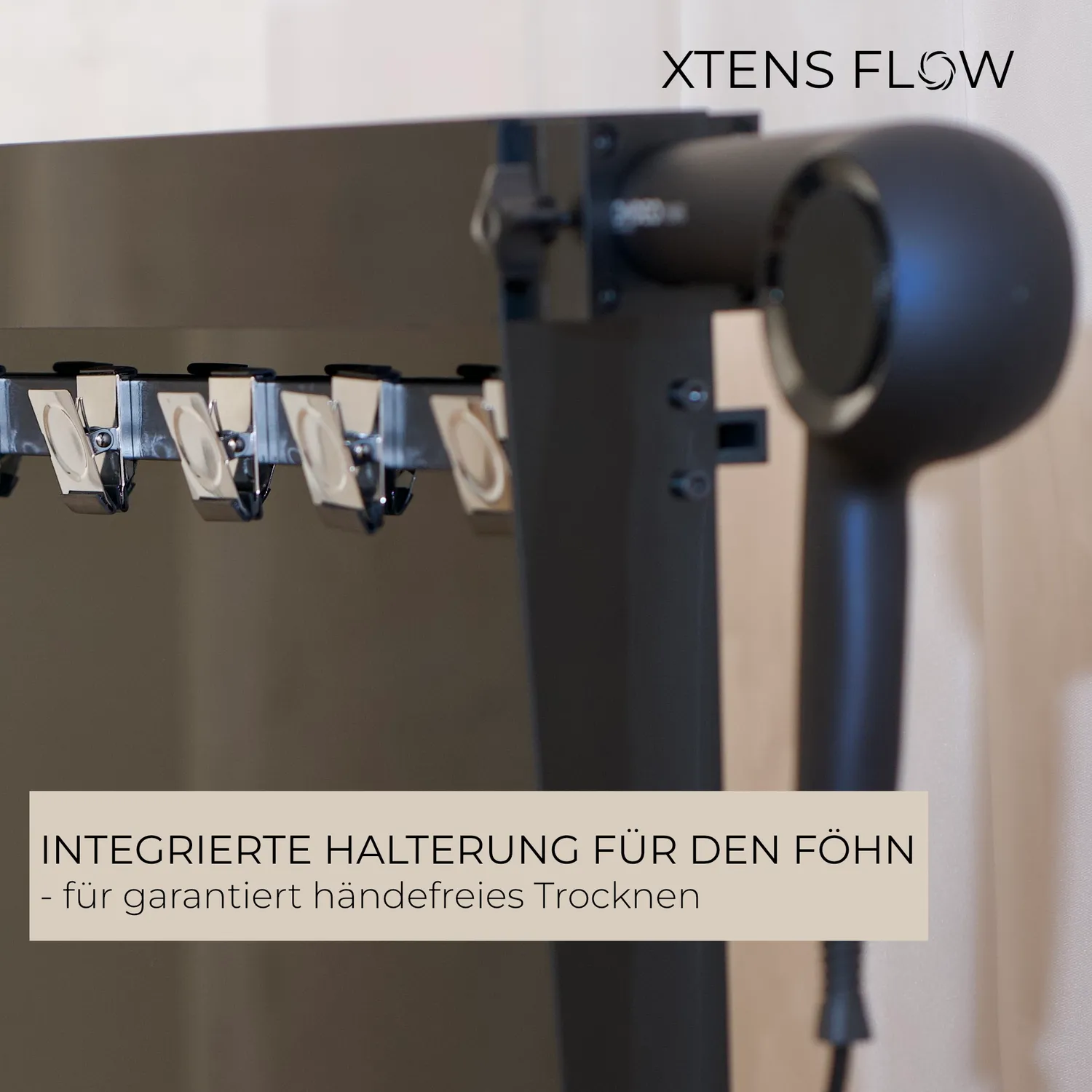 Tondeo Xtens Flow Extensionhalter Föhnhalter Salon