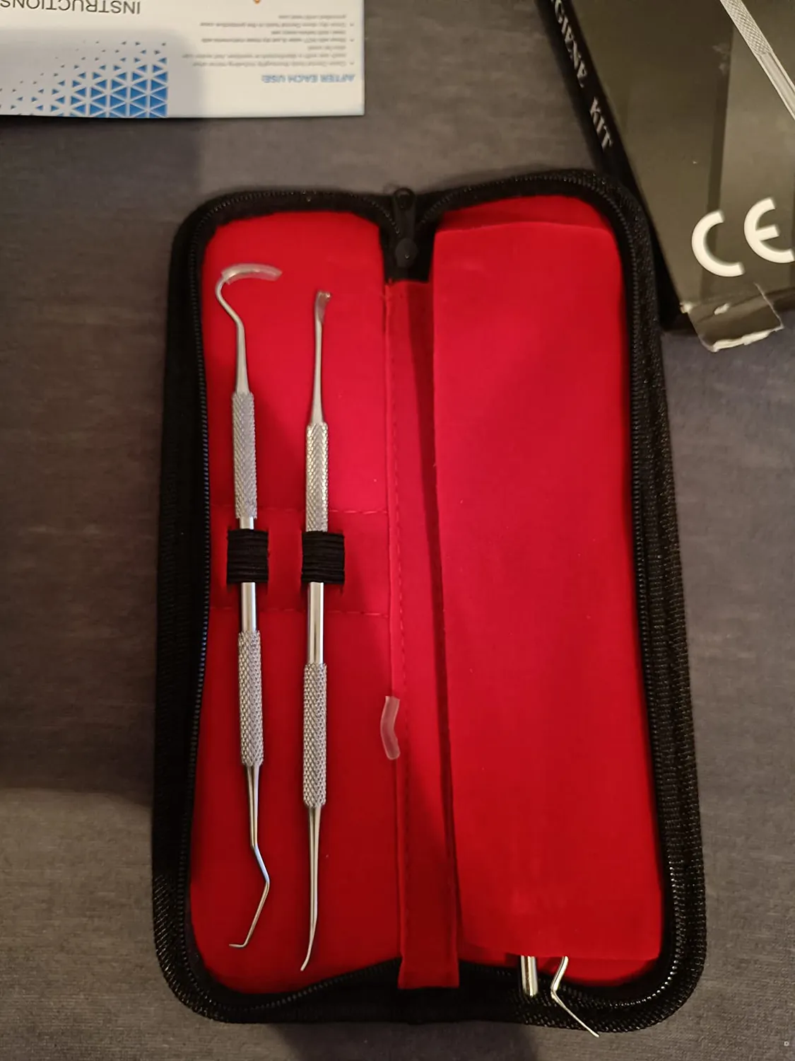 OCBA Zahnarzt Instrumente Zahnreinigungsset 4-teilig