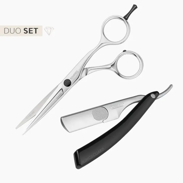 Tondeo Supra 5.5 Conblade Schere + Kingsguard Messer 10 Klingen