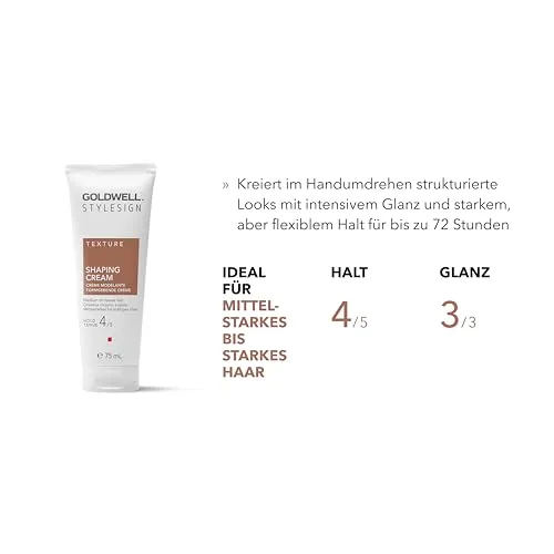 Goldwell StyleSign Shaping Cream Textur 75 ml flexibler Halt