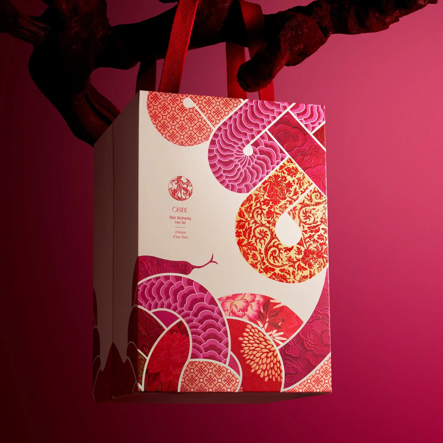 Oribe Hair Alchemy Liter Set Shampoo+Conditioner je 1L Stärkung