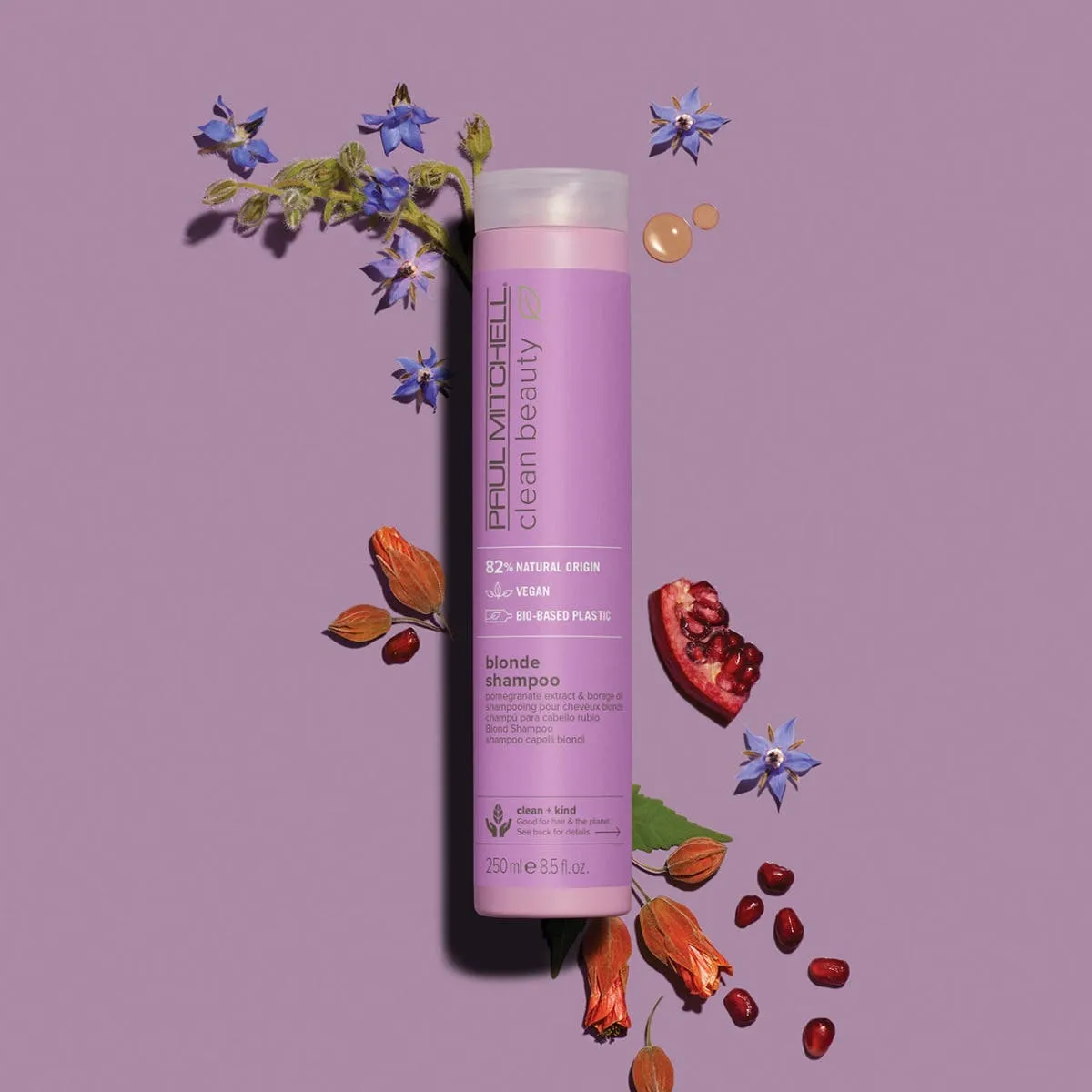 Paul Mitchell Clean Beauty Blonde Shampoo 50 ml Silbershampoo