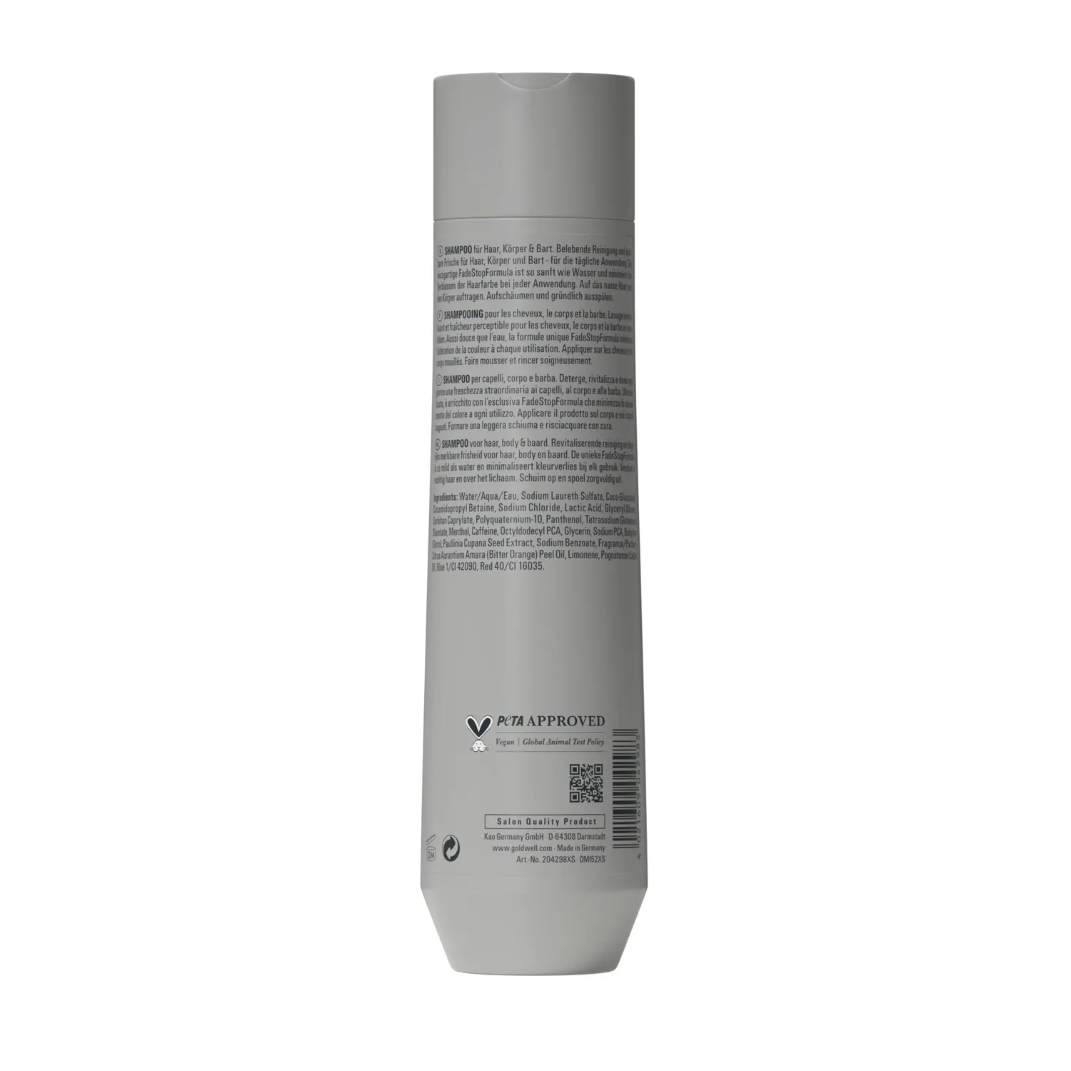 Goldwell Dualsenses Men Shampoo 300 ml Haar Körper