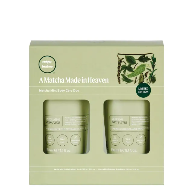 Paul Mitchell Tea Tree Matcha Mint Körperset 2x 5.1 oz.