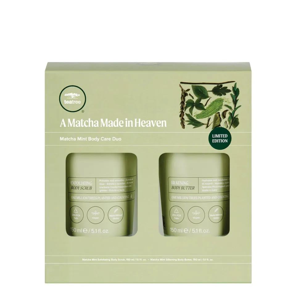 Paul Mitchell Tea Tree Matcha Mint Körperset 2x 5.1 oz.