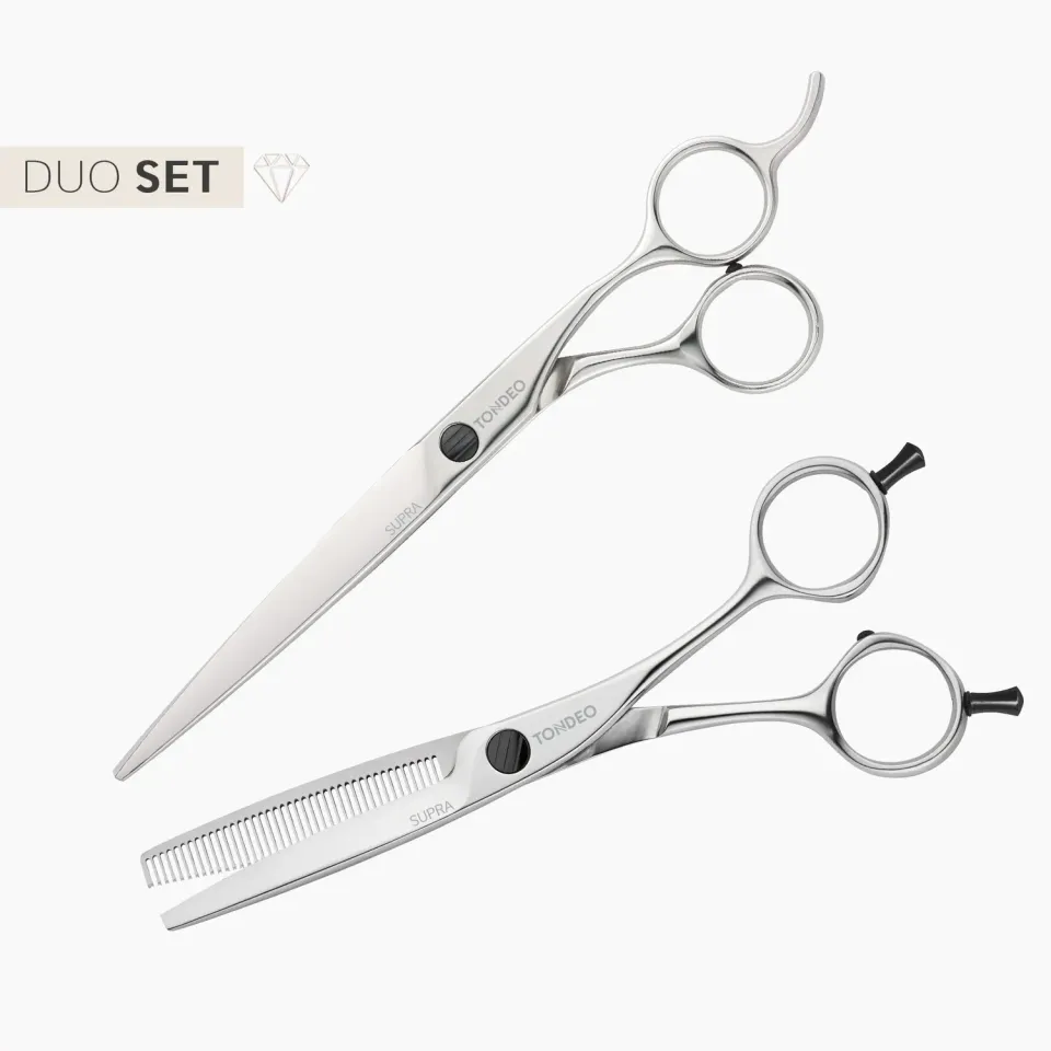 Tondeo Supra Duo 7.0 Conblade + Fasson 6.5 Scheren-Set Vanadium
