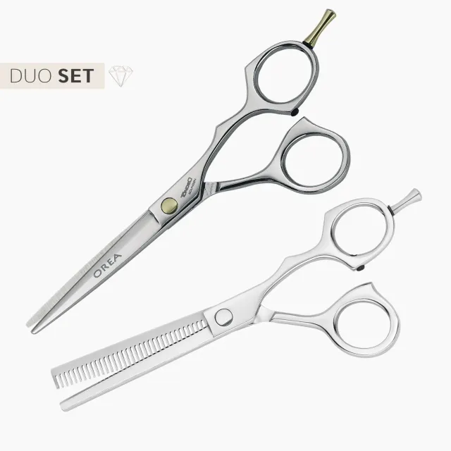 Tondeo Orea Duo 5.5 + 5.75 (35) Scheren-Set Dolchblatt