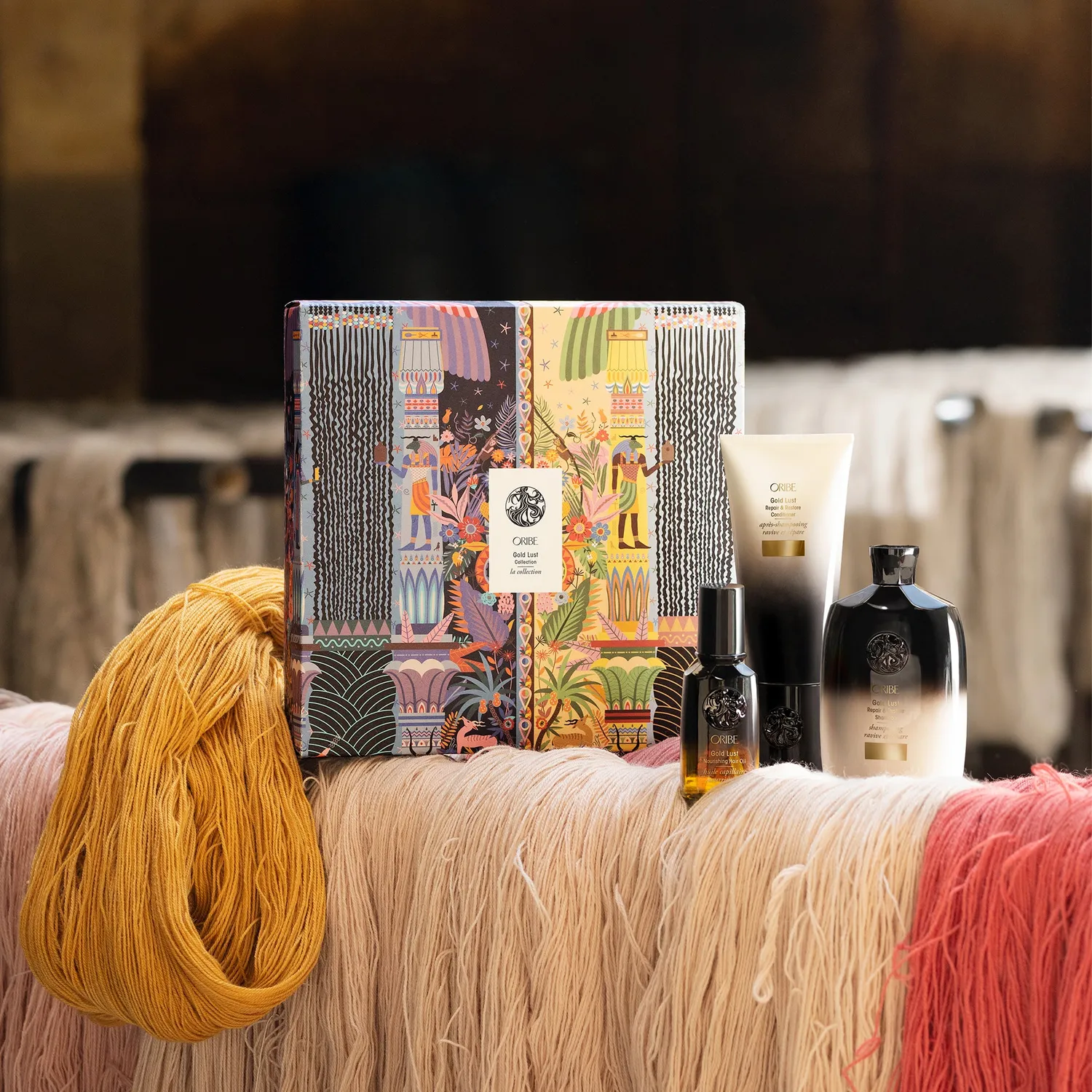 Oribe Gold Lust Collection Haarpflege-Set Normal reparierend