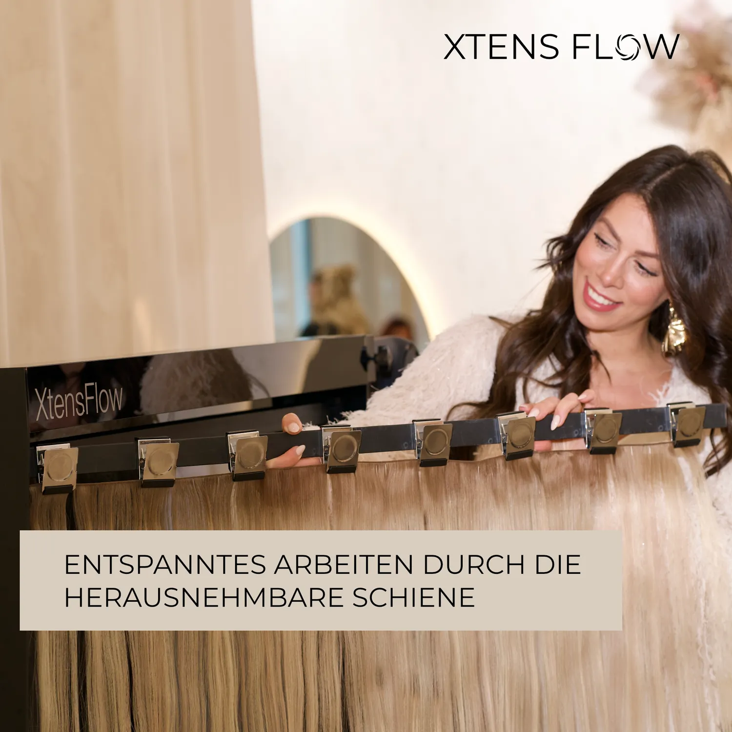 Tondeo Xtens Flow Extensionhalter Föhnhalter Salon