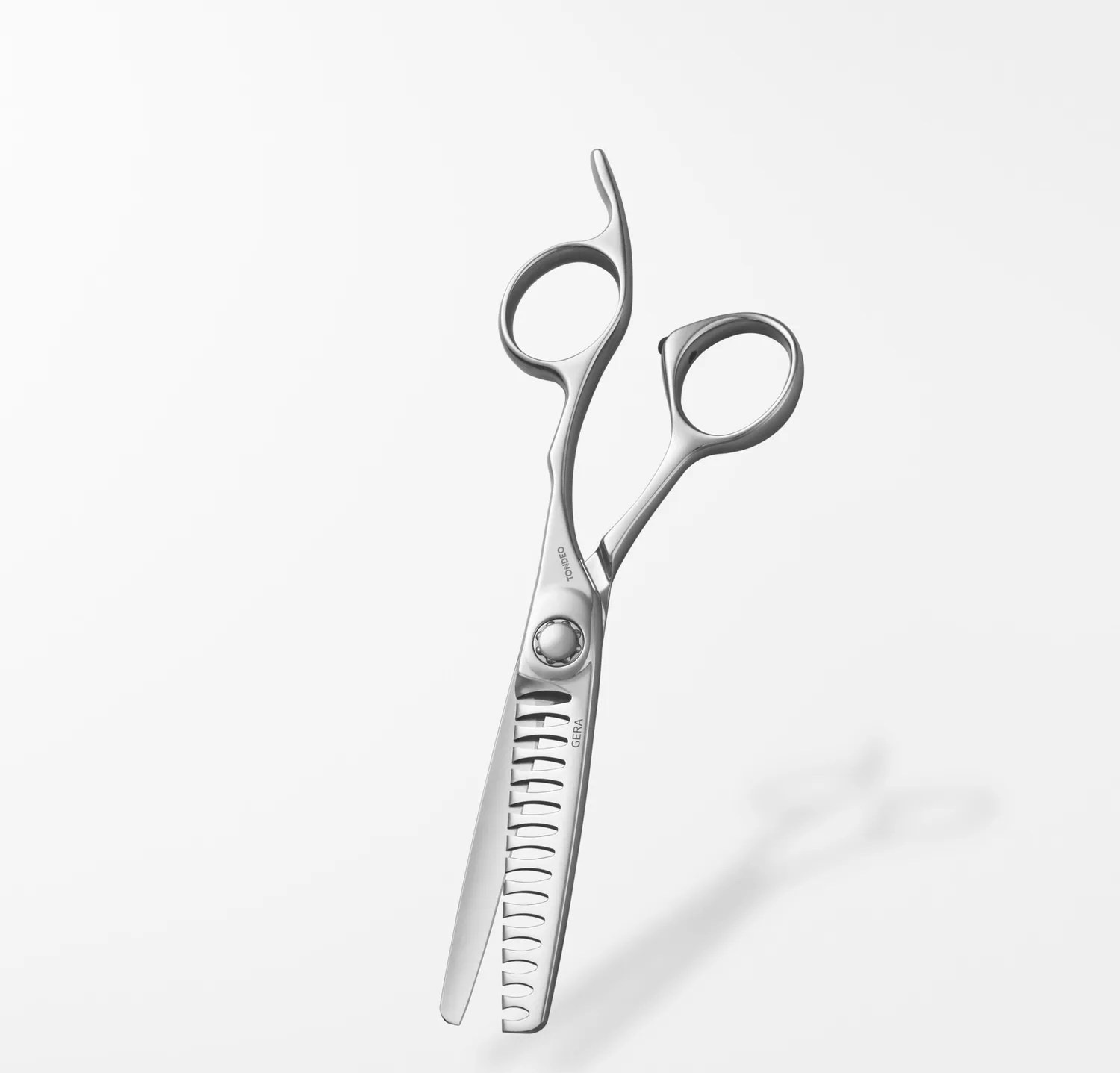 TONDEO Gera Textur Modellierschere Silber 15 Zähne