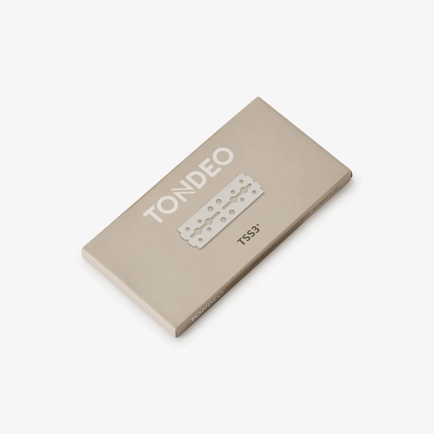 TONDEO Sifter TSS3+ Rasierklingen 10 Stück Edelstahl