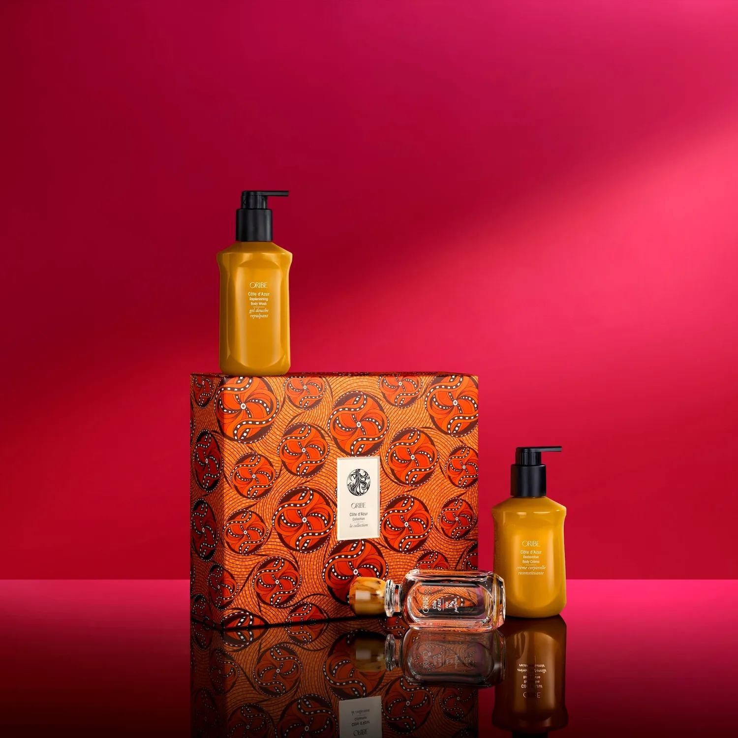 Oribe Côte d'Azur Body Set 3-teilig Wash+Crème+Parfum 75ml