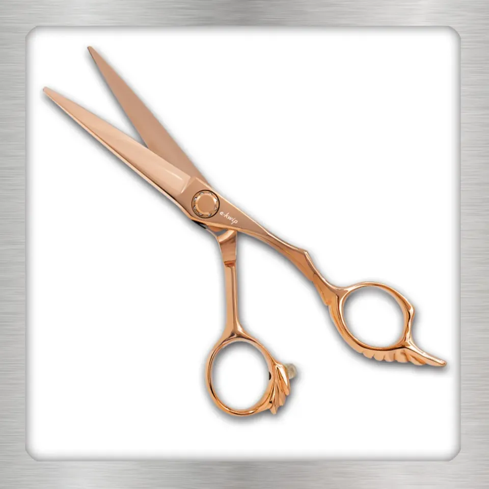 e-kwip Angel Schneideschere 5,5 Zoll Rose Gold