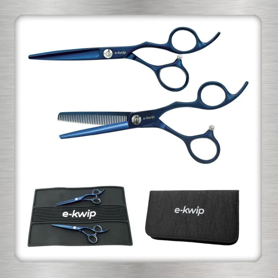 e-kwip Talent Set Blue Scheren-Set 5,75 Zoll Titan