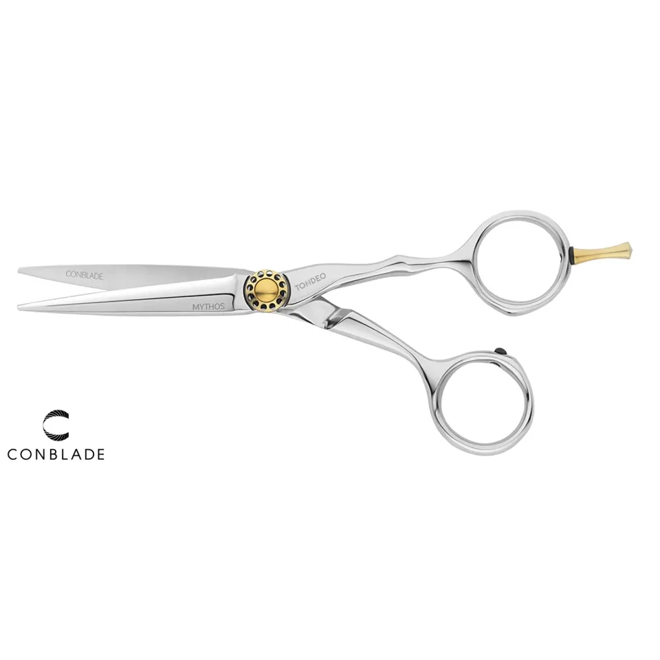 Tondeo Mythos Gold Haarschere Silber 5.5 Zoll Conblade